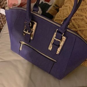 Medium purple hand bag